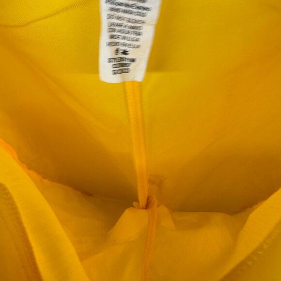 Vizio Leggings Womens Small Yellow Rayon Blend Pull On Elastic Waist Stretch - Picture 6 of 9